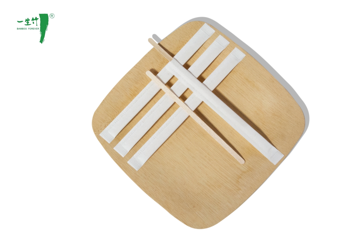 Palillo Revolvedor de Café Personalizado Envuelto Individualmente