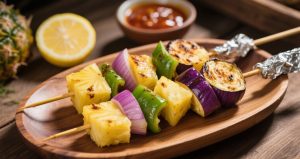 Brochetas de bambú carbonizadas para parrilladas seguras siguiendo estándares GB 4806.1 y técnicas profesionales