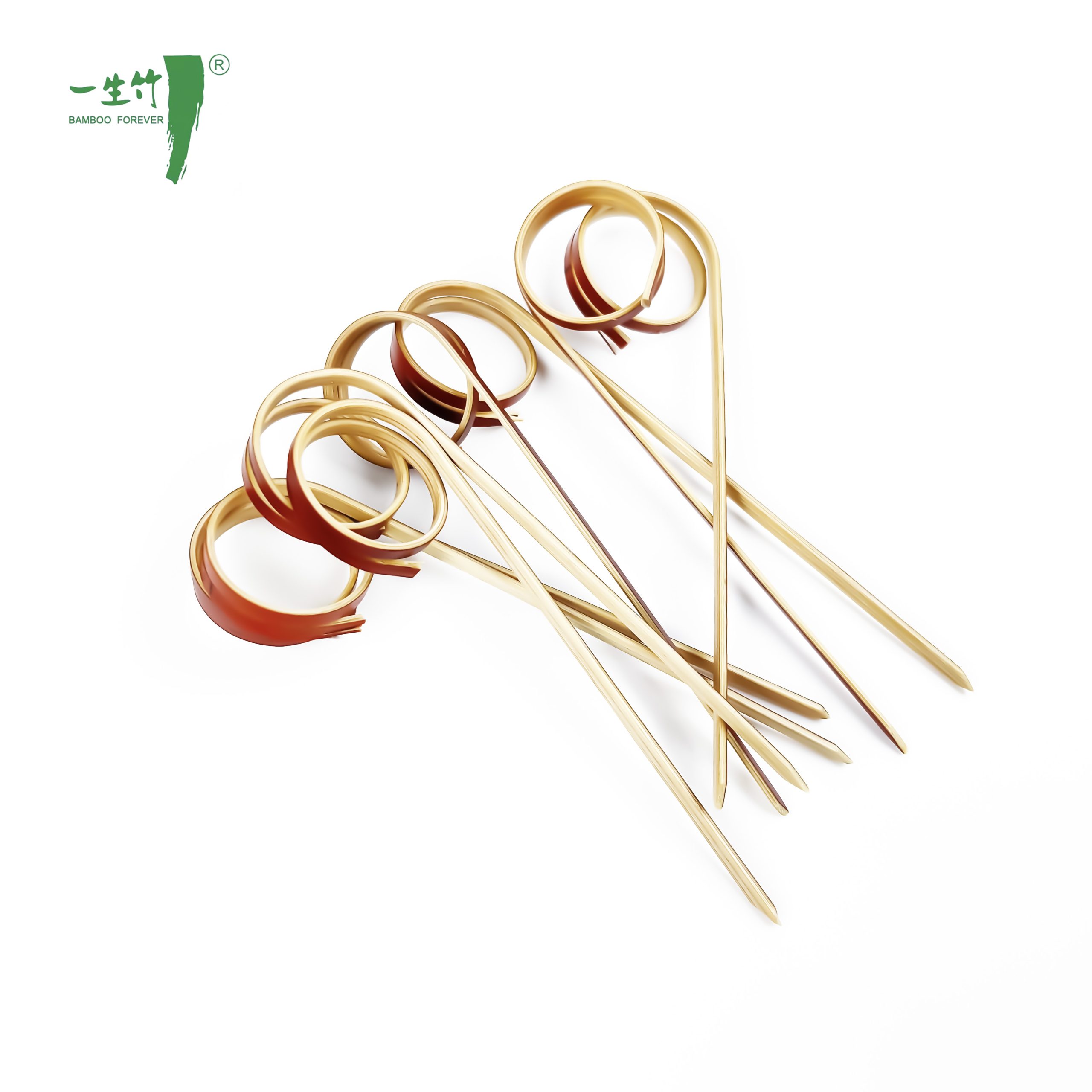 Exhibidor de Bambú con Selección de Color