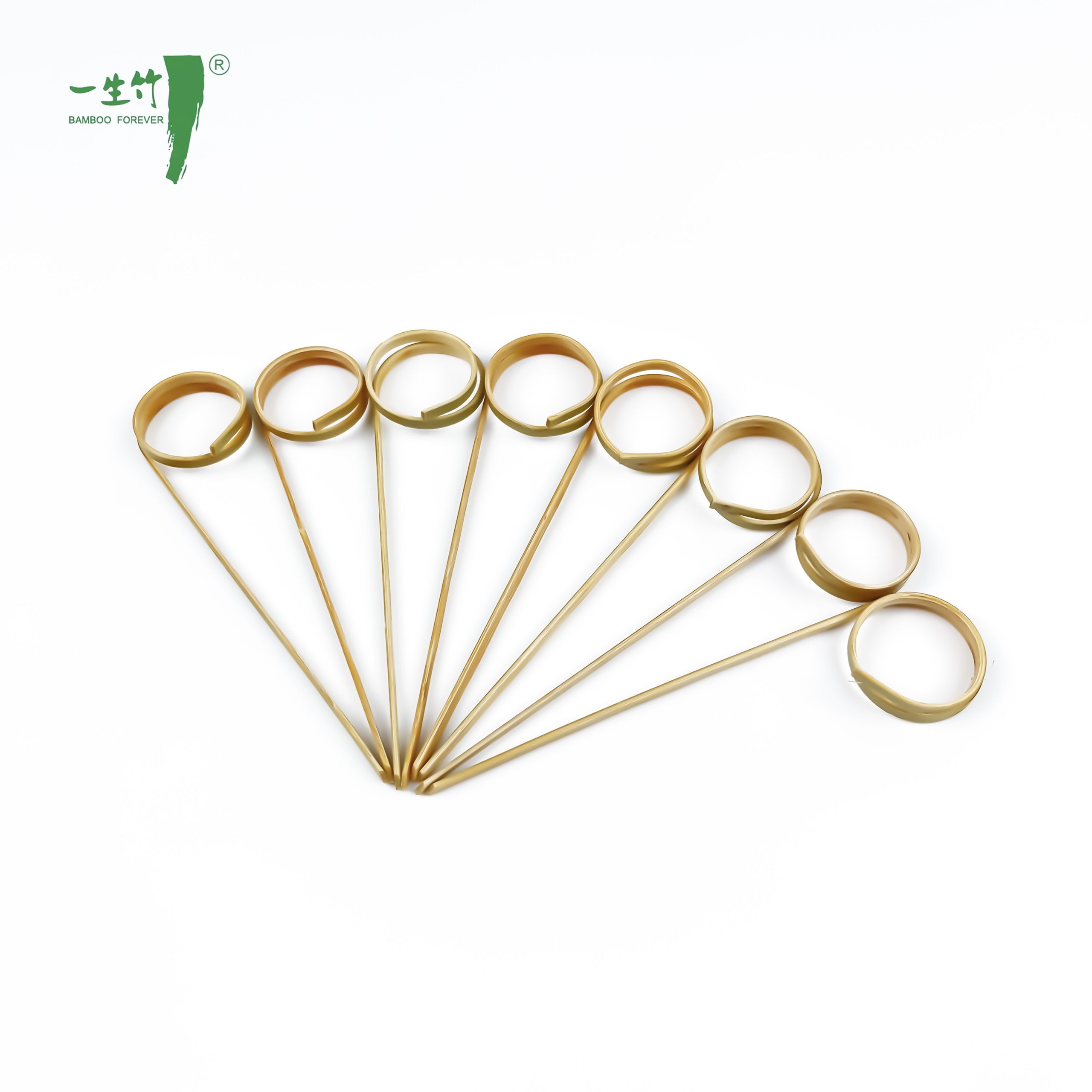 Bastones de Fruta con Nudo de Bambú para Comida de Moda – Venta al por Mayor