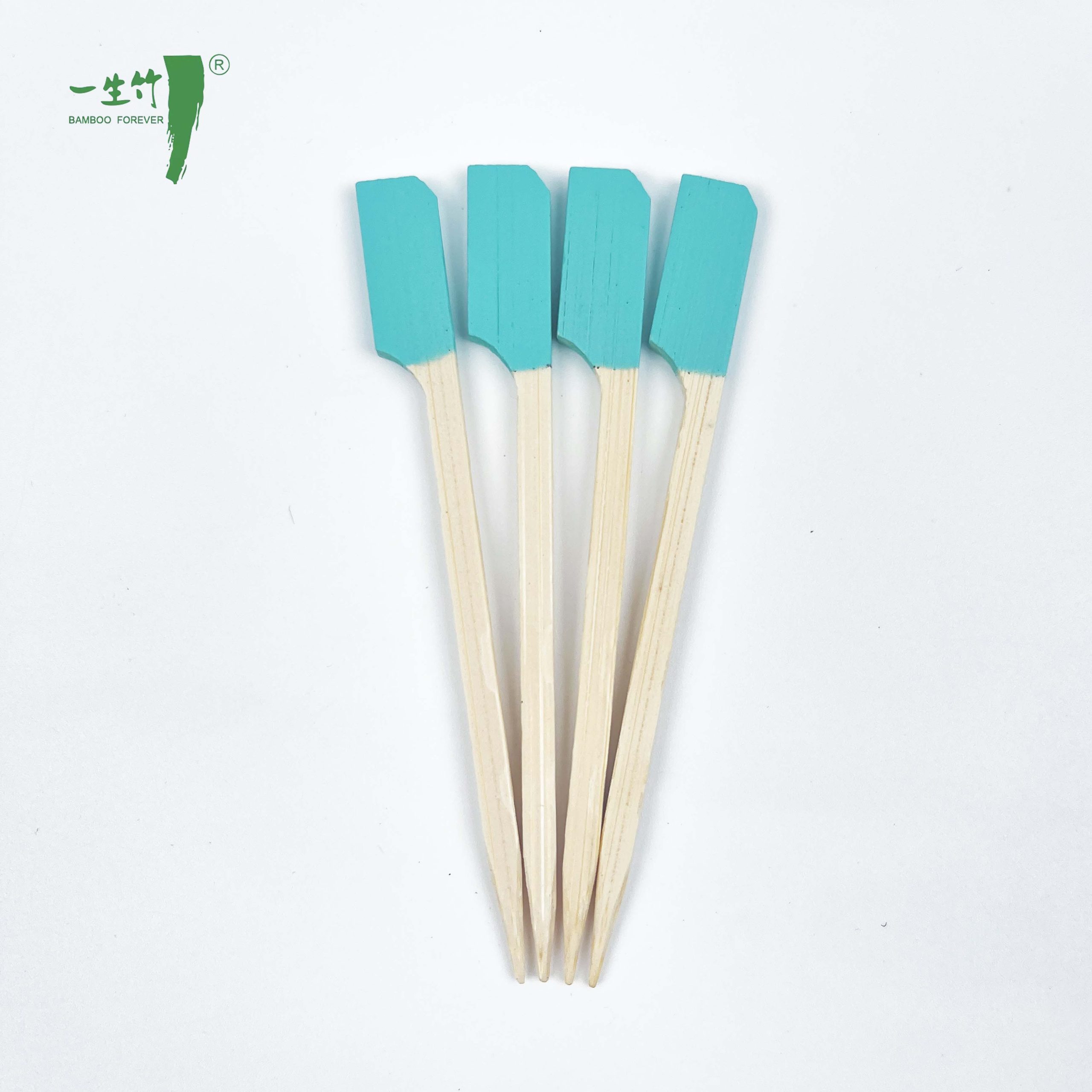 Palitos de Bambú Ecológicos Desechables Teppo para BBQ